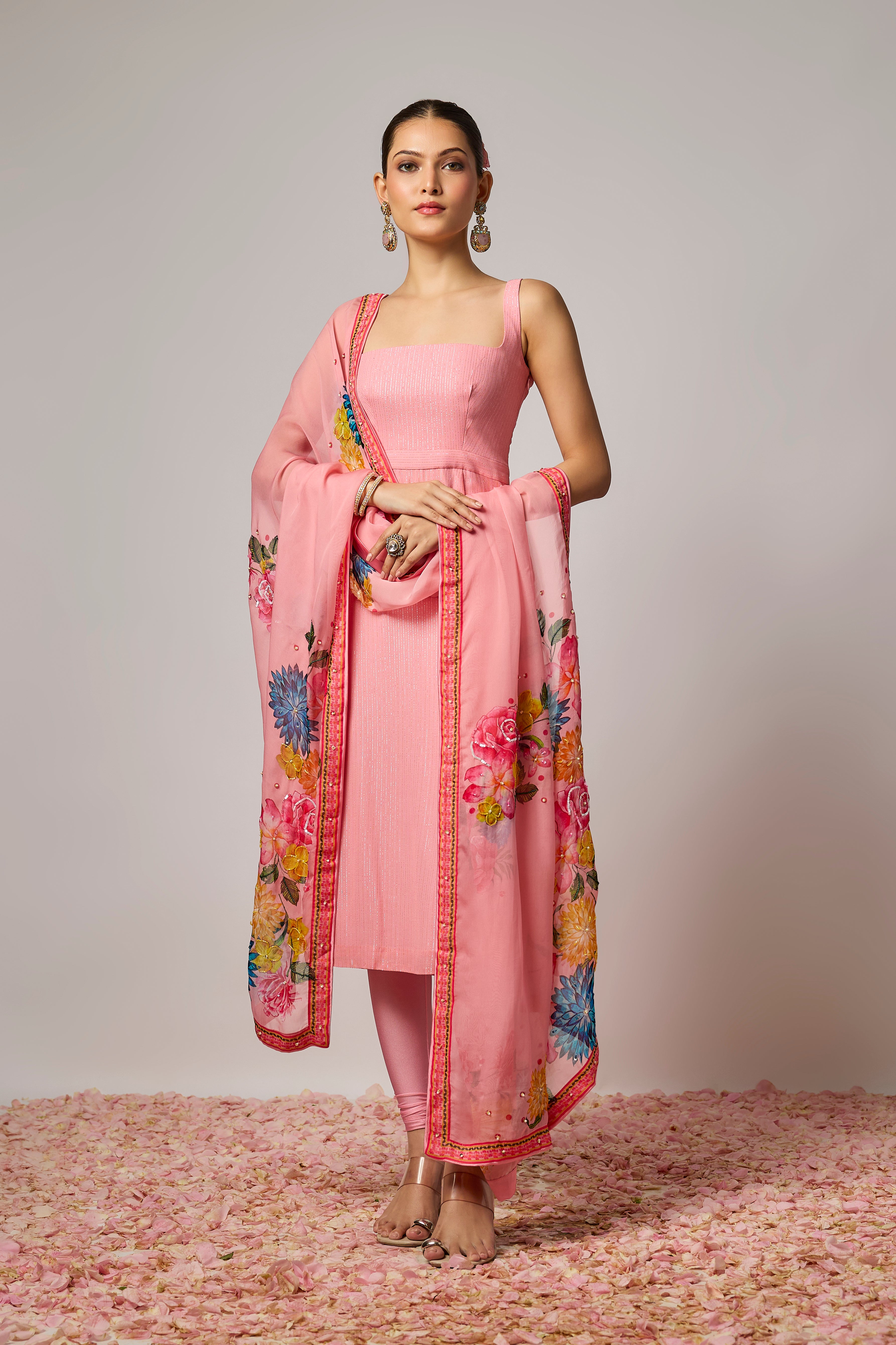 Blush Pink Kurta Set