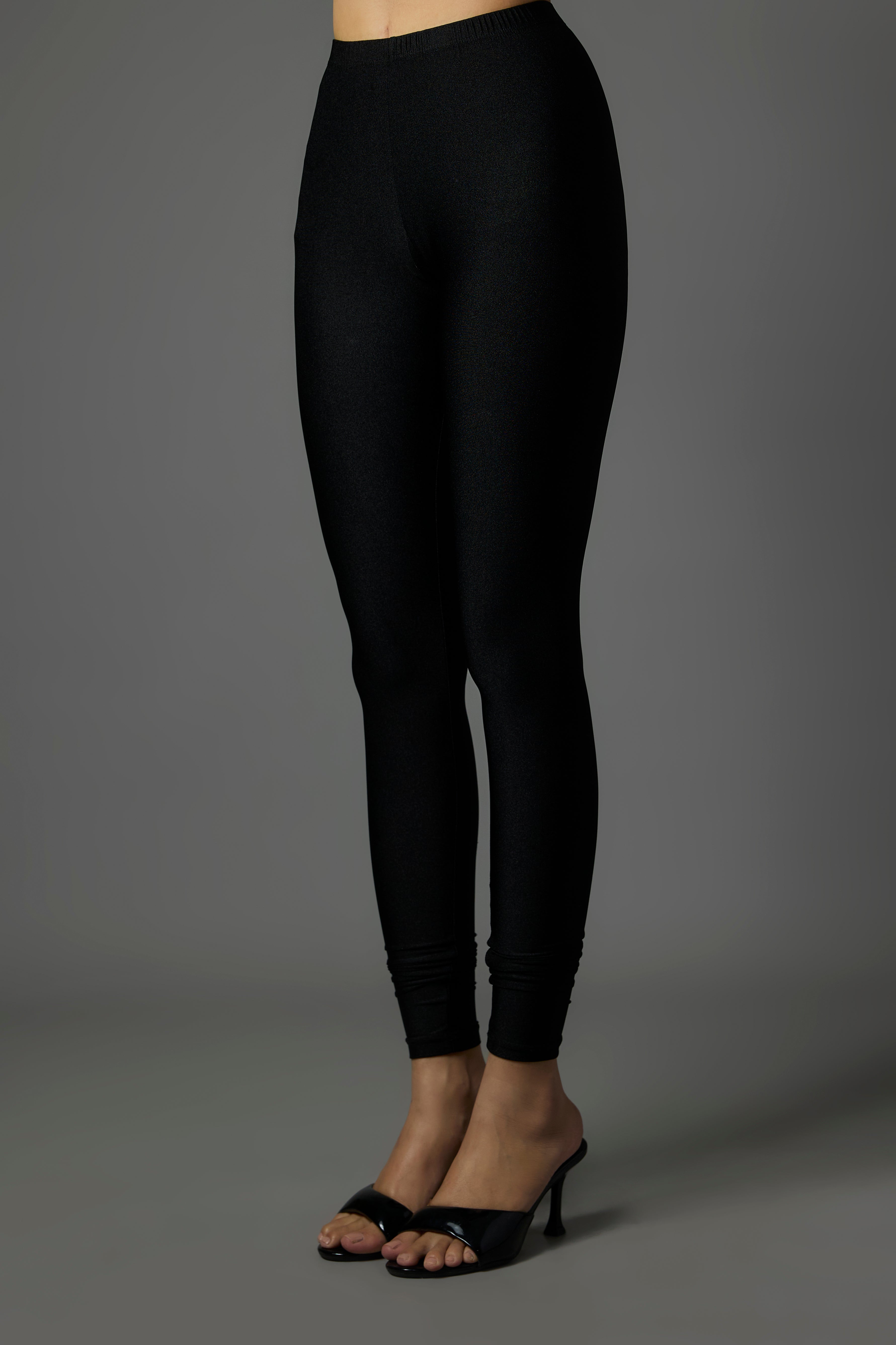 Black Organza Anarkali Set